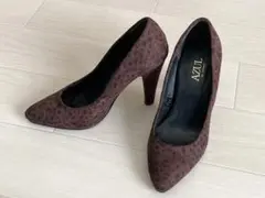 美品☆AZULbymoussy☆レオパード柄パンプス☆Sサイズ