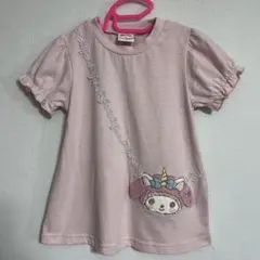 Futafuta フタフタ サンリオ マイメロディ チュニック　Tシャツ　110