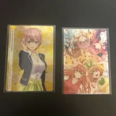 五等分の花嫁 中野一花 カードセットのサムネイル