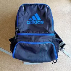 kidsサッカー　リュック·ボールバック　adidas 黒/青