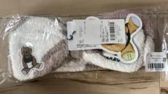 ジェラートピケ　スターバックス　パウダーベア刺繍ボーダーヘアバンド