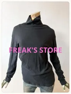 ☘️T21642☘️FREAK'S STORE タートルネックロングスリーブTシャツ