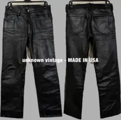 vansonレザーパンツ