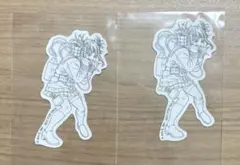 トガヒミコ ヒロアカ animation展 通販 特典 ステッカー 2枚