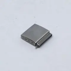 ステンレスベルト用 バックル 延長アダプター シルバー 18mm