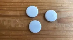 apple airtag エアタグ 正規品 中古 4点セット キーホルダー付