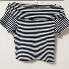 JILLSTUART☆オフショルボーダーニットソーのサムネイル