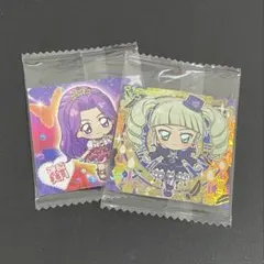 にふぉるめーしょん アイカツ！ シールウエハース 藤堂ユリカ 神崎美月