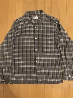 50s～ブラックチェックシャツ