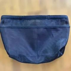 無印良品　バッグインバッグ メッシュポーチ ブラックのサムネイル