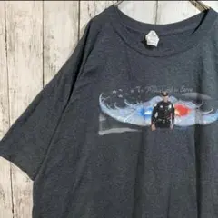 アメリカ古着　ギルダン　警察官プリントTシャツ ポリス　ダークグレー 3XL