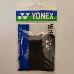 YONEX 黒 リストバンド 抗菌・脱臭