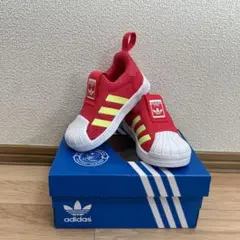 《新品》adidas＊赤 スリッポン＊ベビーシューズ＊13cm