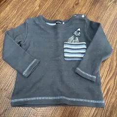 bebe グレー ロケットデザイン Tシャツ 90