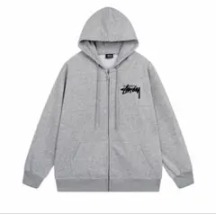 2026年最新】stussy ジップパーカー グレーの人気アイテム - メルカリ