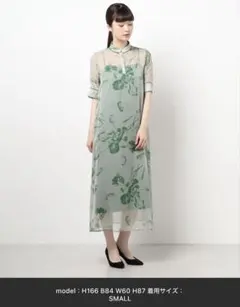 AMERI ISLA PIPING SHEER DRESSのサムネイル