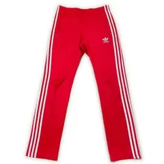 古着 adidas アディダス トラックパンツ レッド EUROPA TP - メルカリ