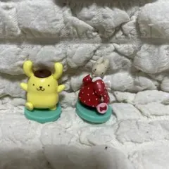 マロンクリーム　ポムポムプリン　チョコエッグ2体セット