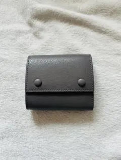 【美品】財布 三つ折財布 バイカラー