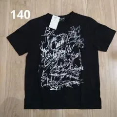 COMME CA ISM 黒 Tシャツ 140