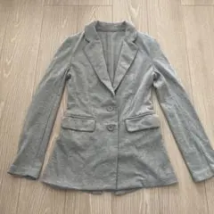 グレー ブレザー レディース