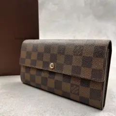 ルイヴィトン ダミエ ポルトフォイユ サラ カード10 長財布 正規品