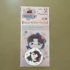 フリューくじ　忍たま乱太郎　ふんわり桜もちぴこ ステッカー クリアカード 利吉