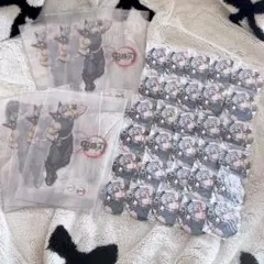 鬼滅の刃　宇髄天元　和紙缶バッジ　アクスタ