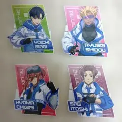 ブルーロック キャラクターシール　ステッカー　4枚セット