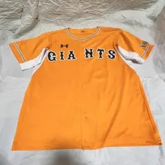 【アンダーアーマー製】 読売ジャイアンツ レプリカユニフォーム オレンジ LG