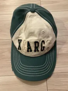 XLARGE ベースボールキャップ 緑/ベージュ L/XLのサムネイル