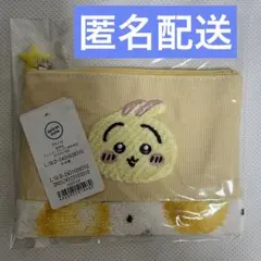 FEILER フェイラー　ちいかわ　刺繍ポーチ　ポーチ　うさぎ　レモンドット