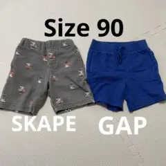 GAP 青パンツ　SKAPE サメ半ズボン