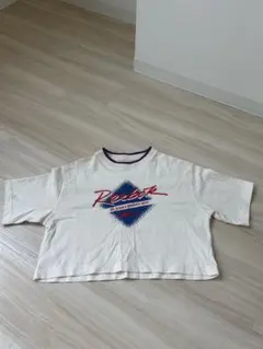 Reebok リーボック クロップド丈 Tシャツ ホワイトのサムネイル