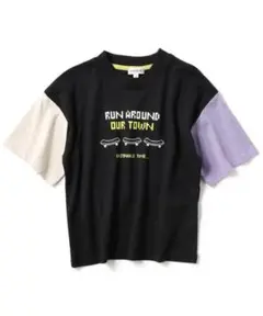 SHOO・LA・RUE（シューラルー） 120cm/接触冷感袖配色ワイドTシャツ