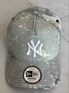 新品 NEWERA LA ニューエラ ダメージ デニム キャップ スナップバック