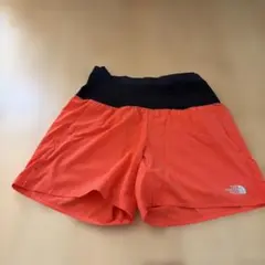 THE NORTH FACE オレンジ ブラック ショートパンツNBW41980