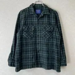 極上】Pendleton ボードシャツ オンブレ ウール サイズL - メルカリ