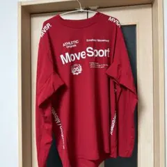 Move Sport 長袖Tシャツ レッド