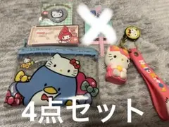 サンリオグッズ5点セット　キティちゃん、マイメロ、タキシードサム