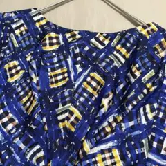 【美品】d'un a dix アナディス 総柄 チュニック ワンピース 38のサムネイル