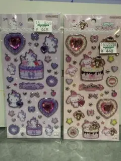 2点　キラキラジュエルシール