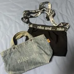niko and... トートバッグ サコッシュ 2点セットのサムネイル