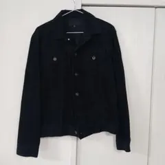 Mサイズ ダークブルー デニムジャケット　ユニクロ
