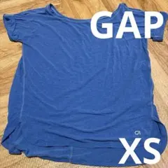 ラウンドネックトップス　GAP fit ブルーのサムネイル