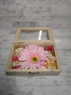 フラワーアレジメント(箱 ハンドメイド)