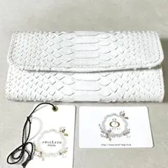 ズッケロフィラート パイソン 蛇革 本革 ギャルソン 長財布 ホワイトのサムネイル