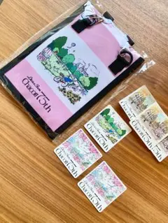 新品！チャコットノベルティ ネームホルダー＆ステッカー
