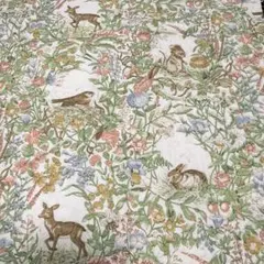 USAコットン ボタニカル柄 動物 PETERPAN FABRIC