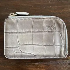 yuka様専用　IL BISONTE クロコ型押し レザー コインケースのサムネイル